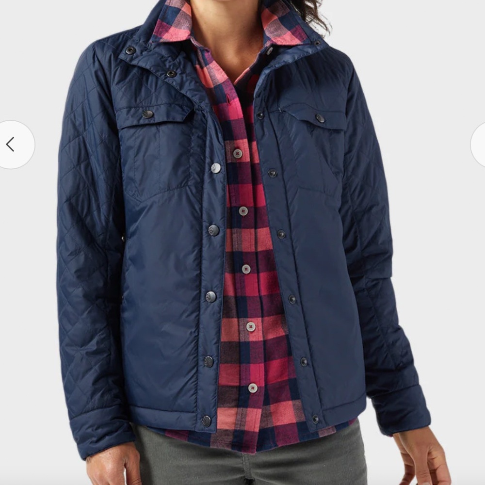 Stio Women's Skycrest Insulated Snap Shirt Small New with tags